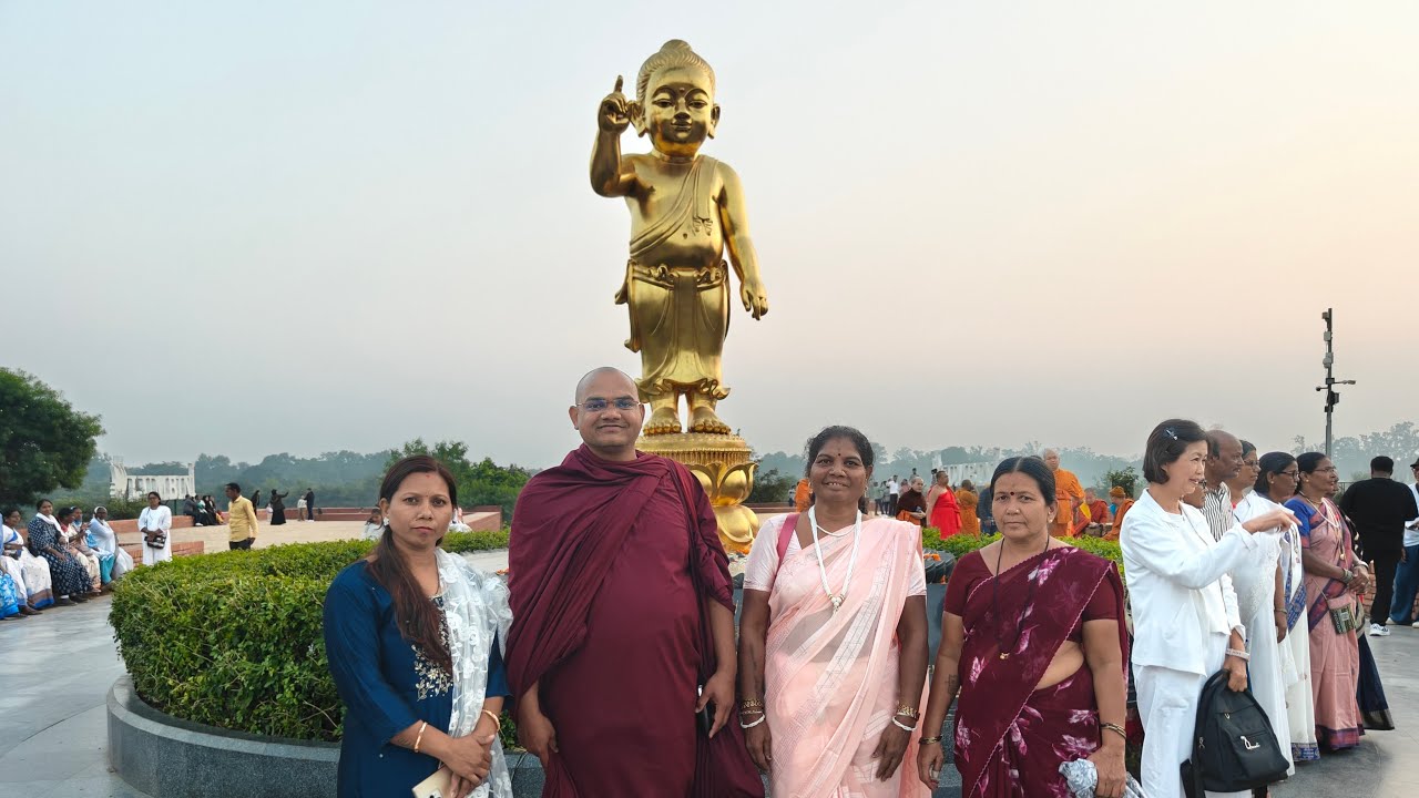 दर्शन बुद्ध जन्म स्थळ लुंबिनी नेपाळ