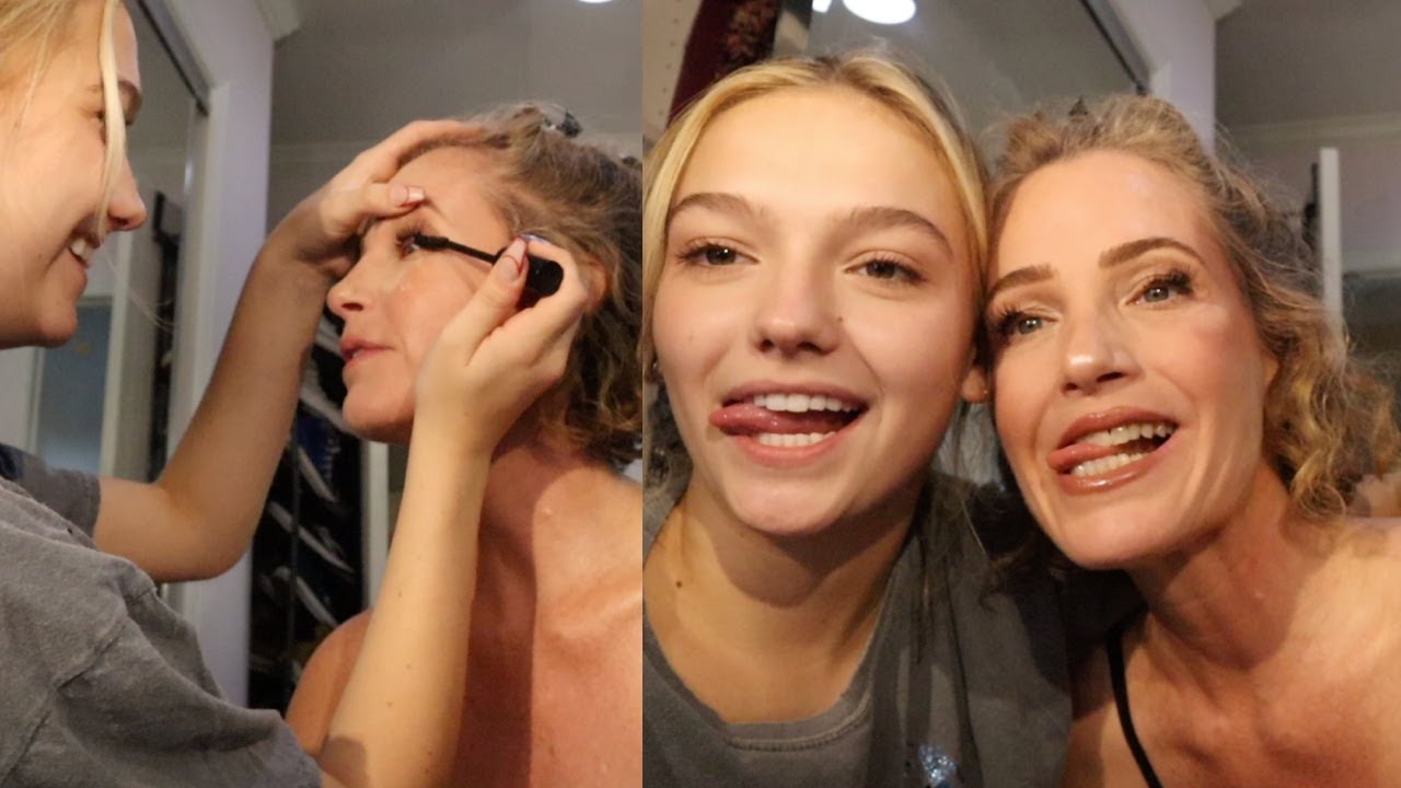 doing my moms makeup