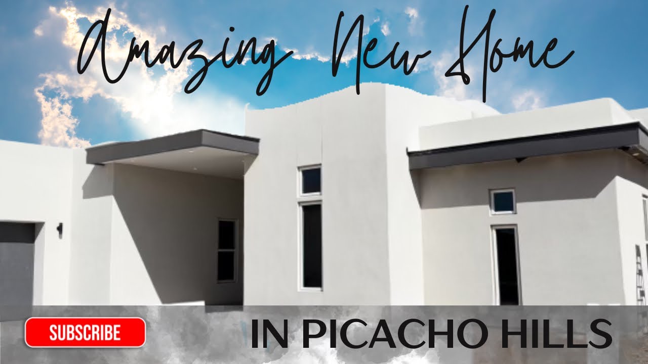 🏜️STUNNING New Construction w/ Pool in Picacho Hills | 2800 Sq Ft Desert Luxury #LasCruces #HomeTour
