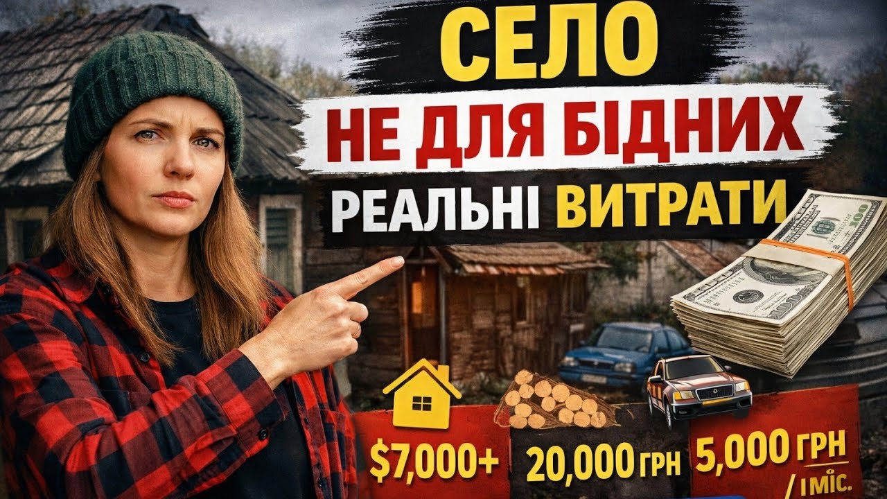 Скільки насправді коштує життя в селі. З власного досвіду.