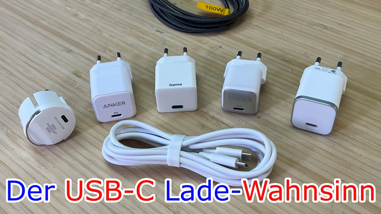 Der USB-C Lade-Wahnsinn...!?!