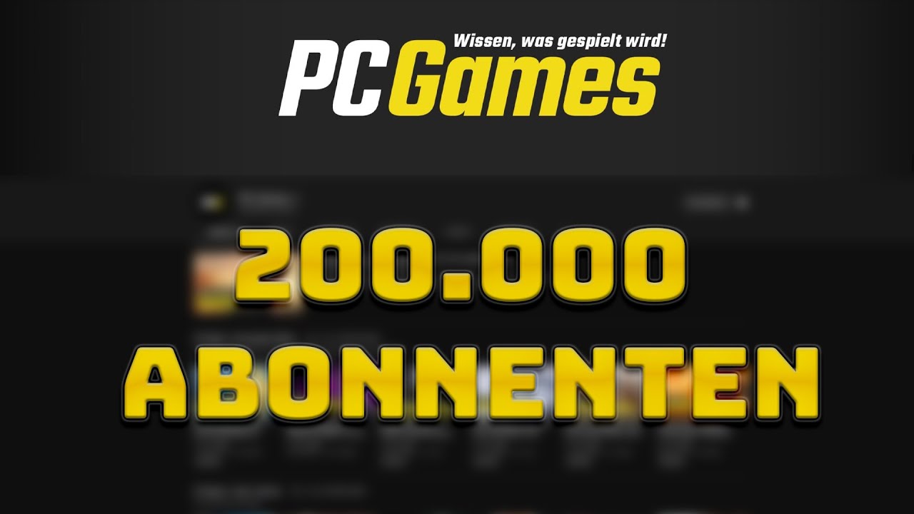 Wir sagen DANKE für 200.000 Abonnenten!