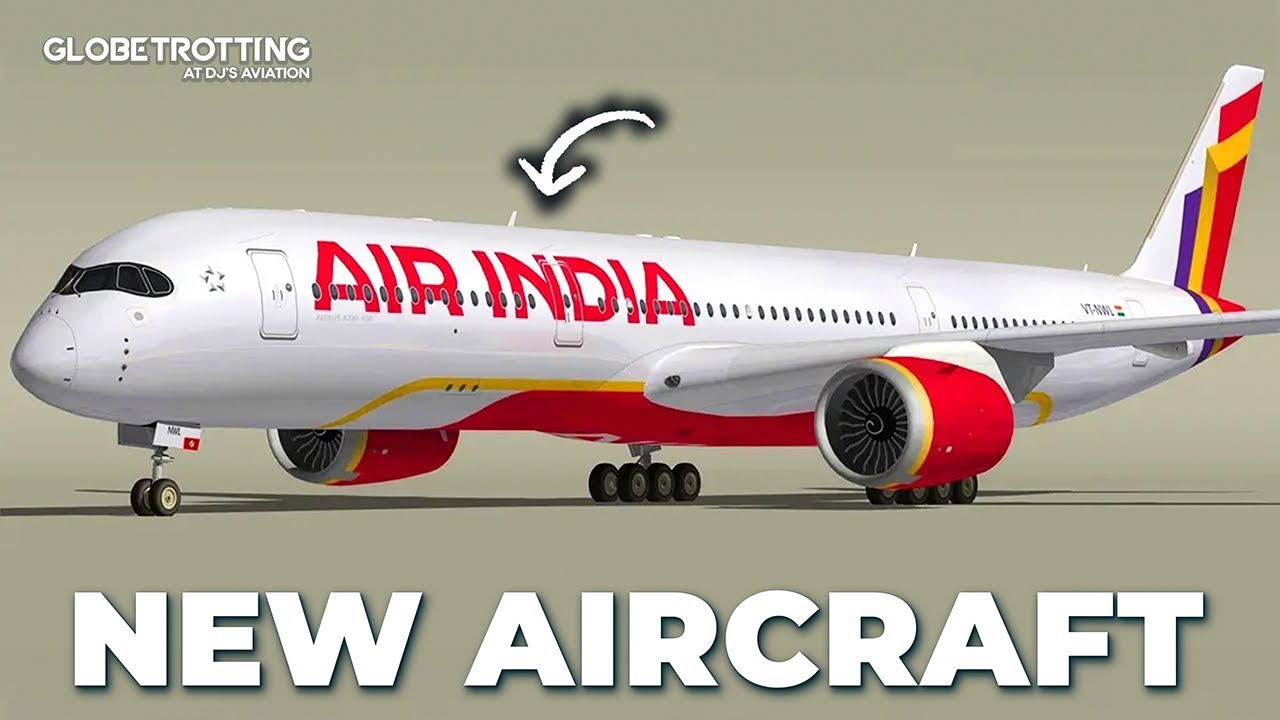 ВОСХИТИТЕЛЬНЫЙ новый самолет Air India
