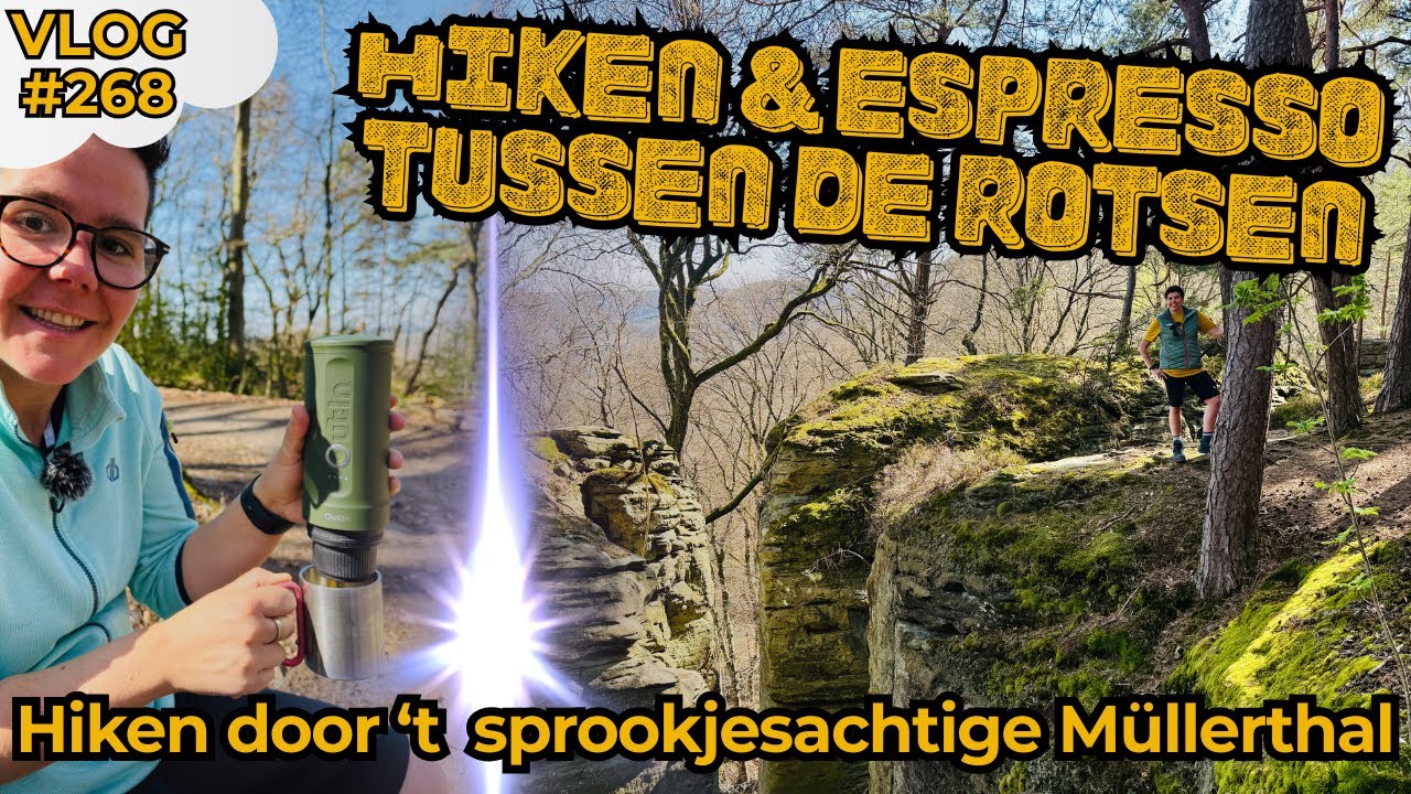 Hiken door het MULLERTHAL | Luxemburgse Klein Zwitserland | Koffie in de vrije natuur met OutIn #268