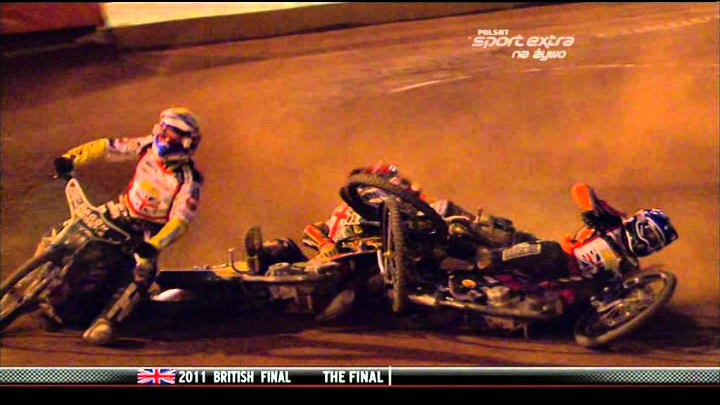 Speedway - British Final - Wolverhampton 2011 - Final (crash)