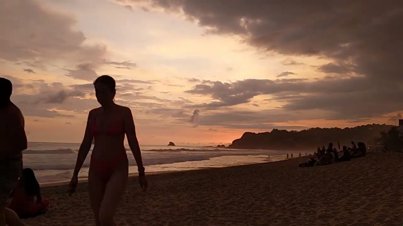 Zipolite Time Lapse Sunset * 16 Oct 2022