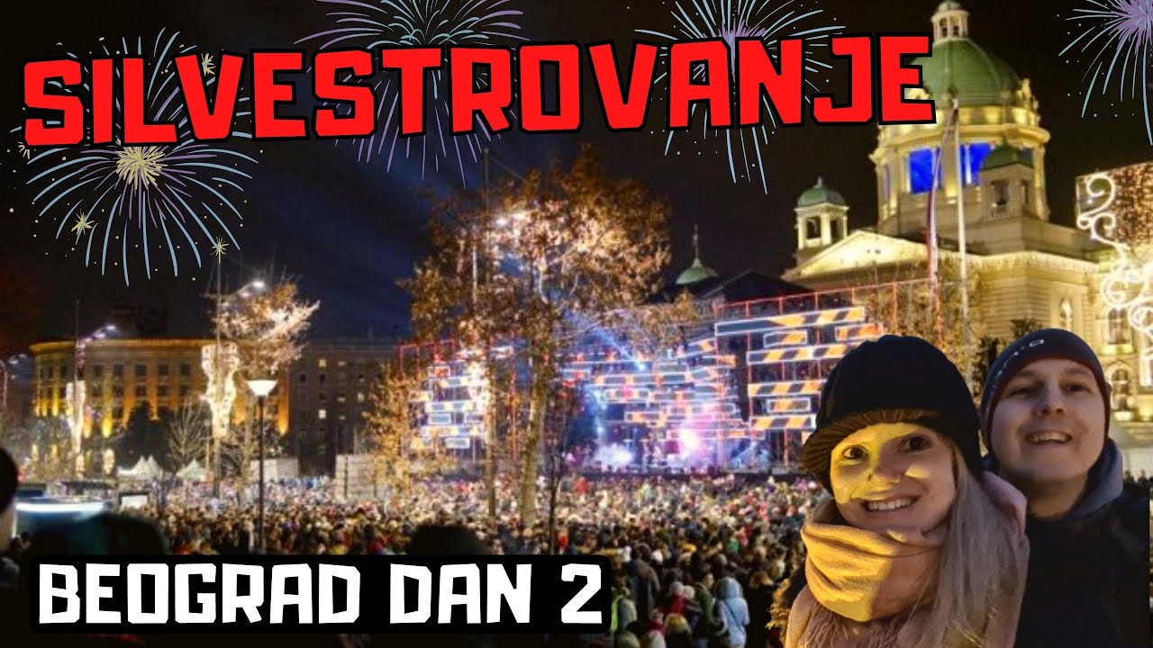 Hiša Cvetja (Titov grob) in SILVESTROVANJE | Beograd dnevni vlog 2