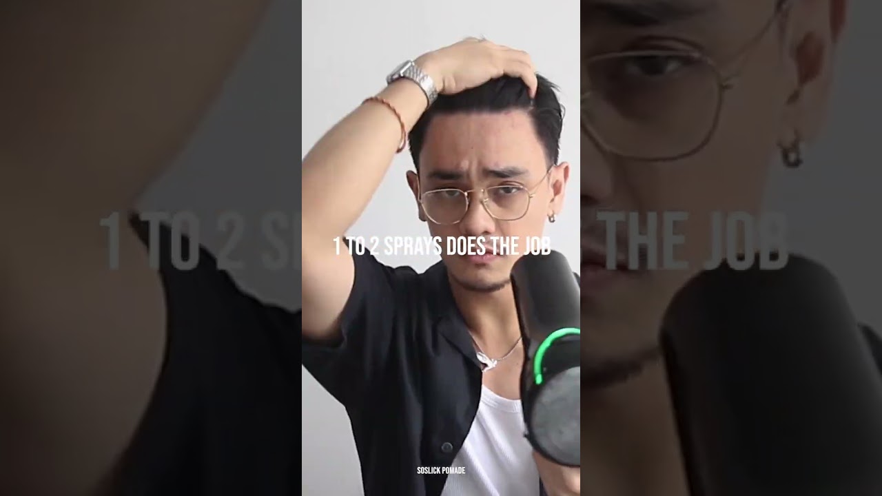 Quick tutorial on how to use our Unorthodox Spray. www.soslickpomade.com