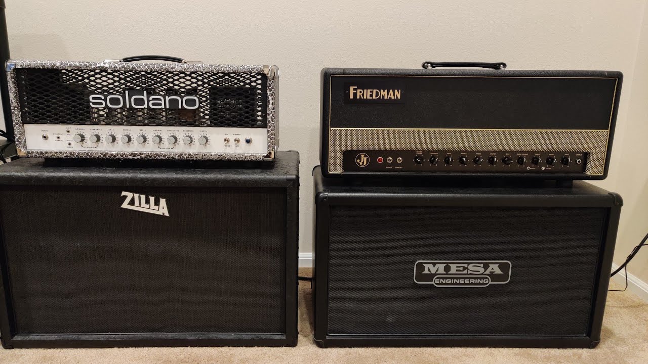 Soldano SLO-100 vs. Friedman JJ-100 Alice in Chains