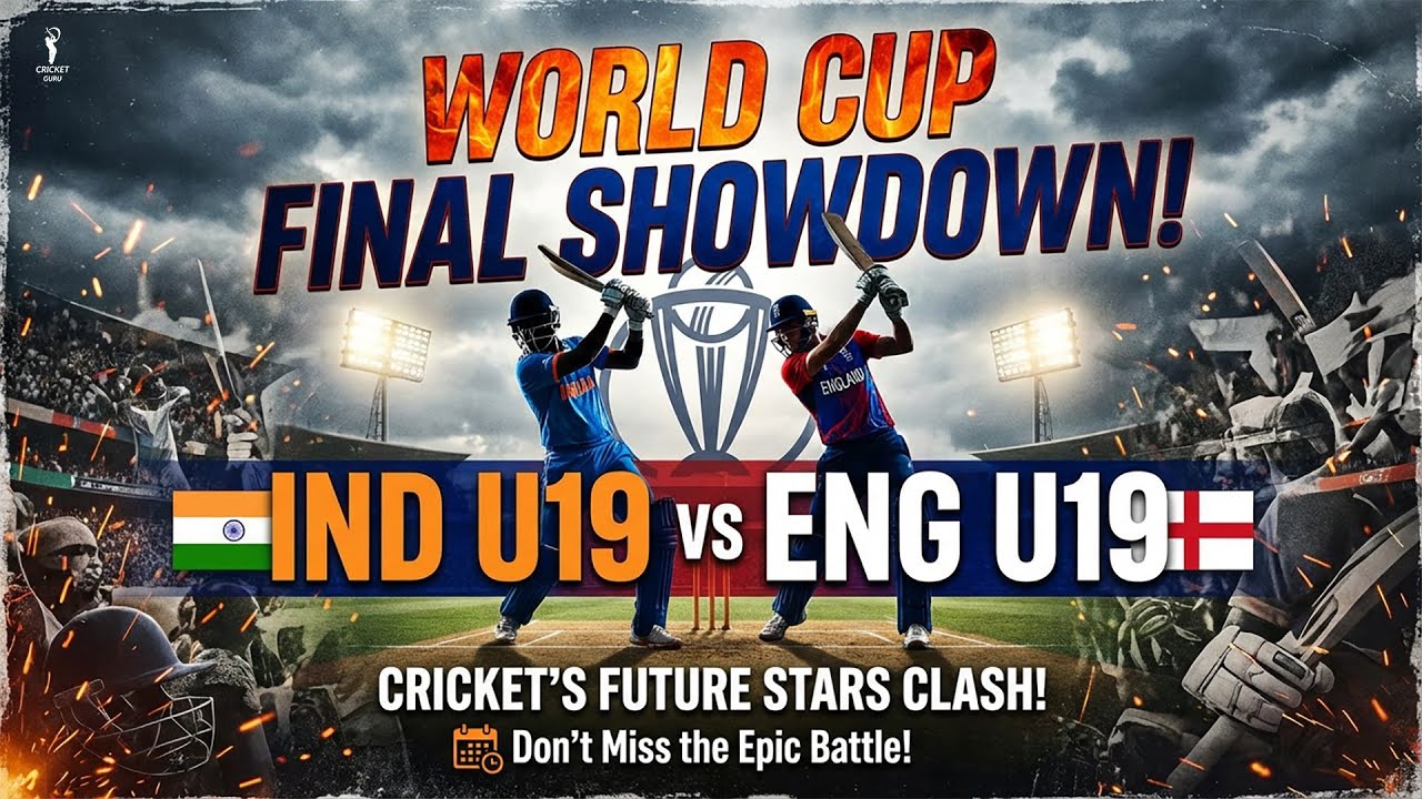 U19 WC 2026 Final Match, IND U19 vs ENG U19 Who Takes the Trophy?