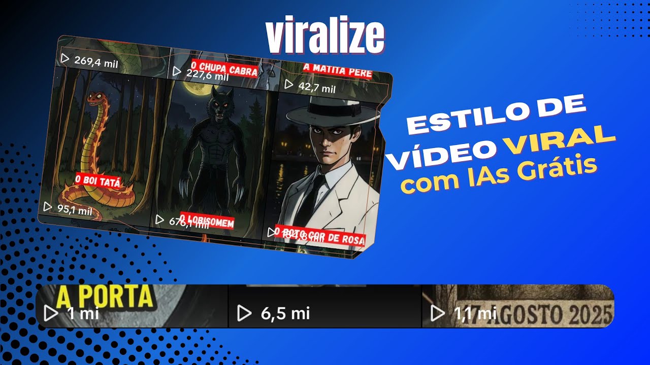 Como Criar Vídeos de Histórias VIRAL com IAs Grátis