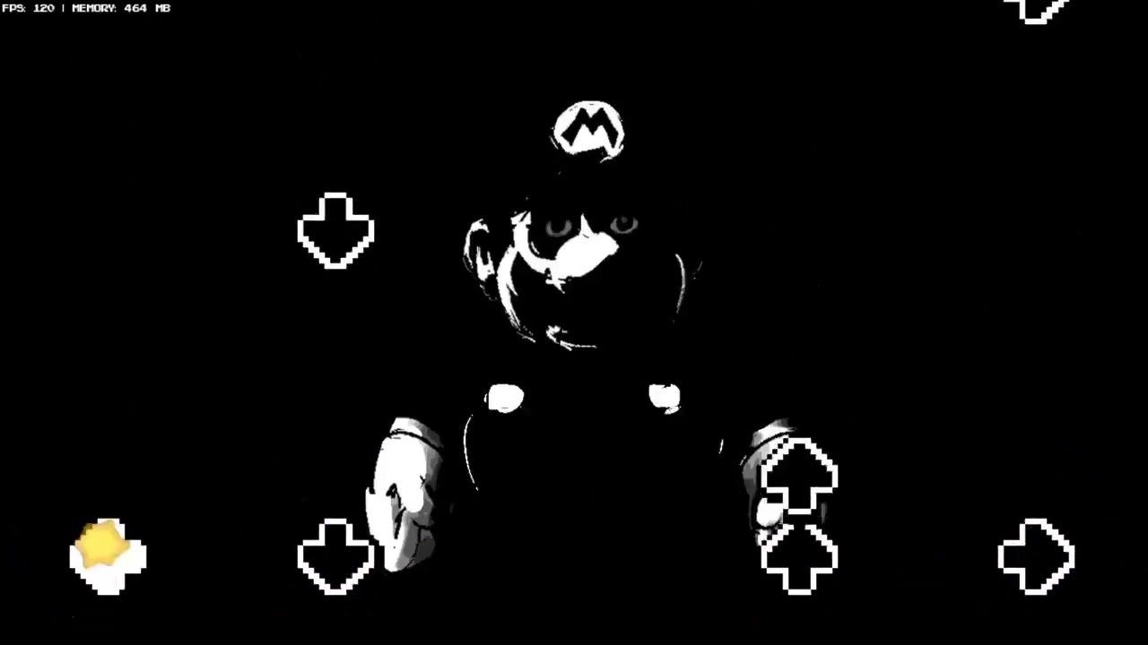 some Monday Mario Night Massacre V2 leak (Victim#1 and Gilbert Mario) #fnf #fnfmod