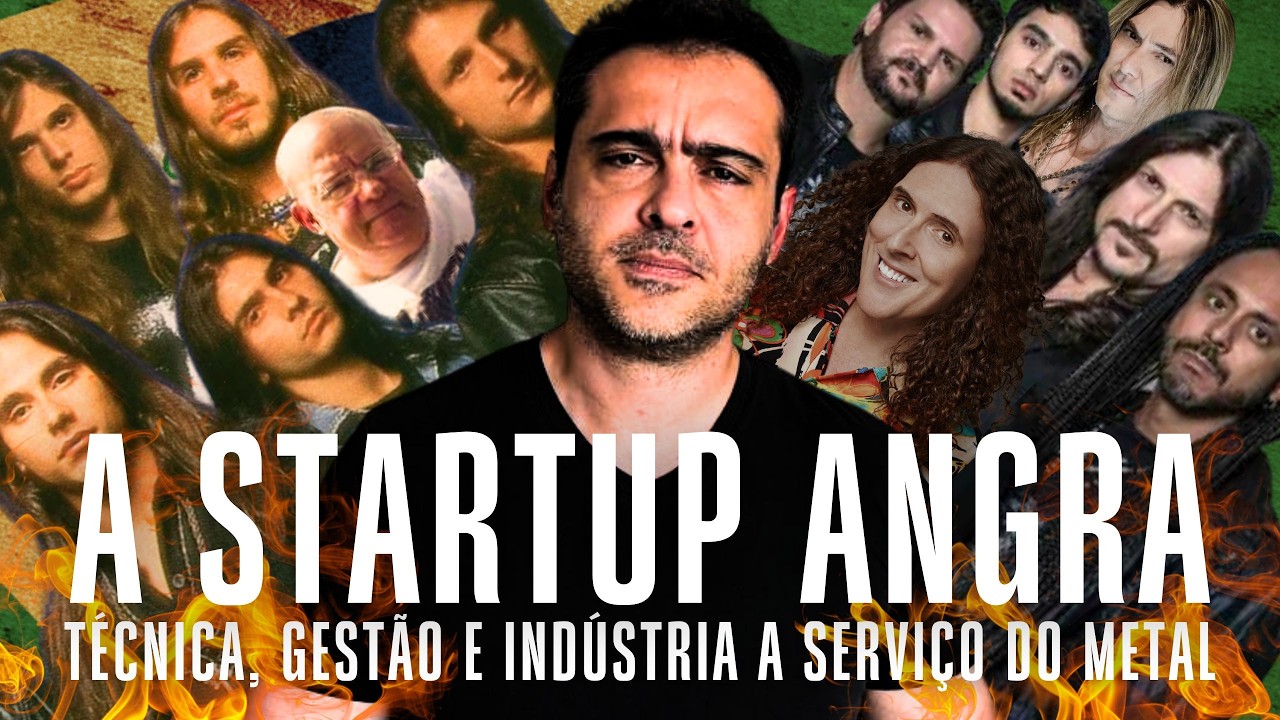 ANGRA e sua ESTRUTURA com formação clássica, produção alemã e mercado japonês