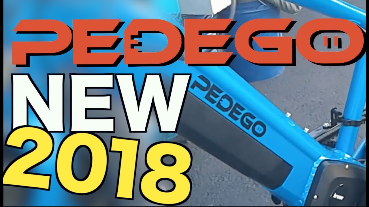 NEW 2018 Pedego eBikes! New Electric Bikes models from Pedego