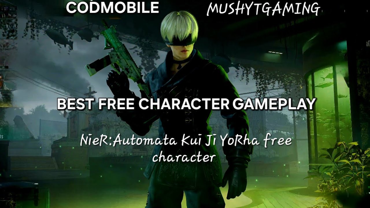 CODM NieR:Automata Kui Ji YoRha free character  gameplay