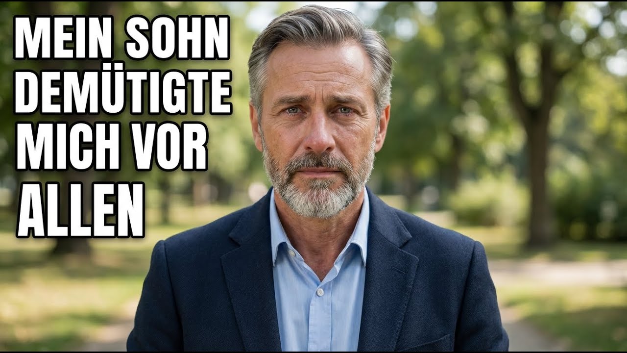 Auf der Gala meines Sohnes stellte er mich vor als „arbeitslos und am Strugglen“ – doch dann stand