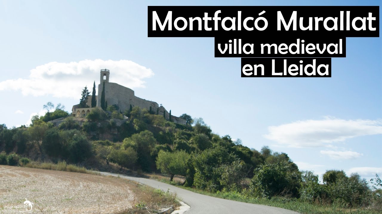 Montfalcó Murallat, villa medieval totalmente amurallada (Lleida, España)