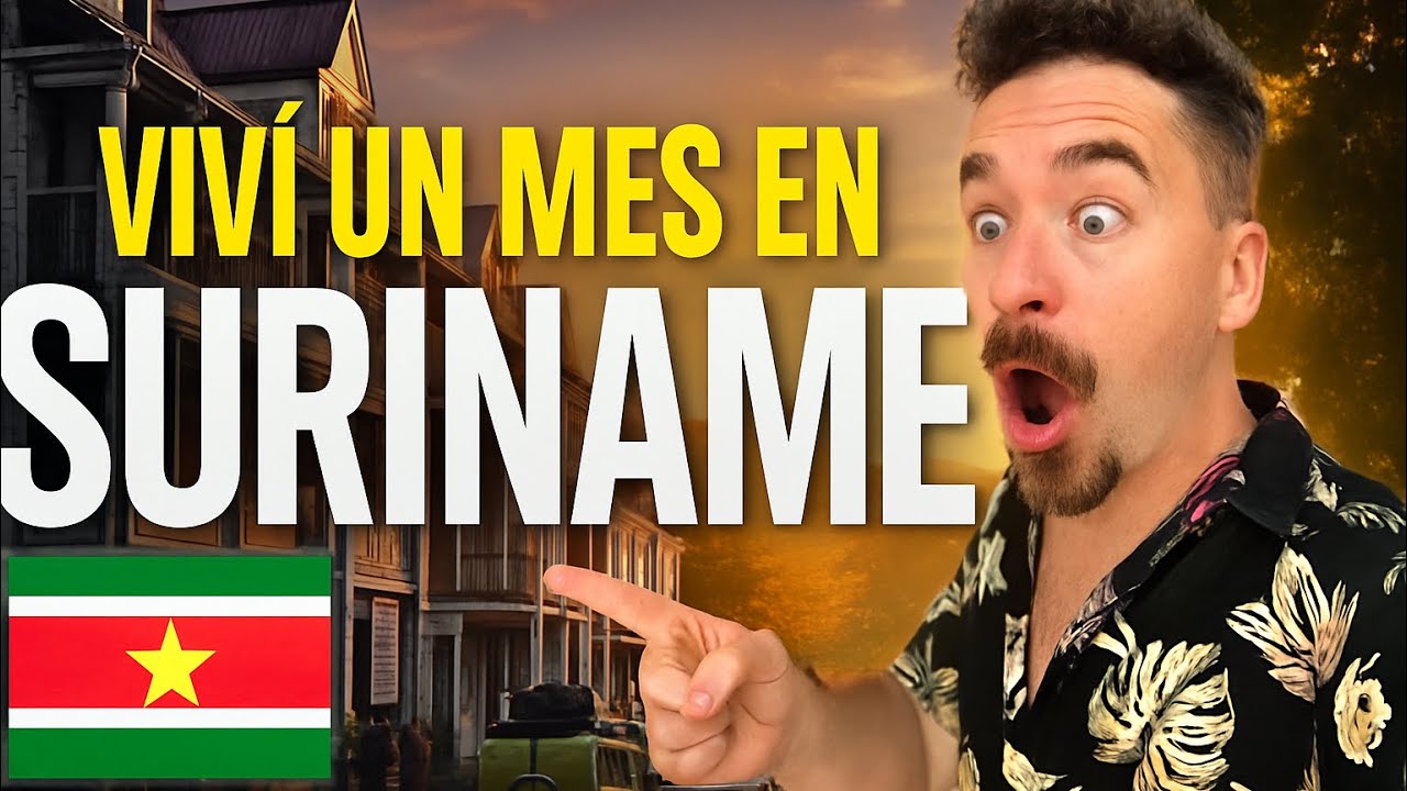 COMO se VIVE en SURINAME 🇸🇷