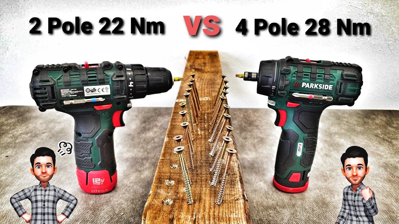 PARKSIDE X12V Team Unboxing PBSA 12 D4 28Nm with 4 Pole Motor vs PABS 12 B3 22Nm with 2 Pole Motor