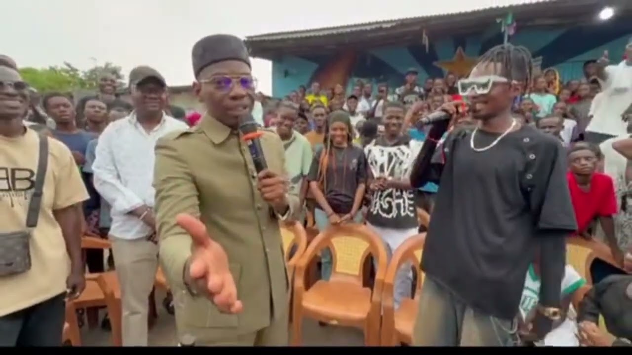 Makosso et les rappeurs du Congo