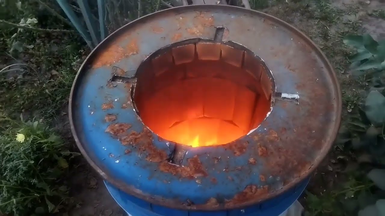 ТАНДЫР ИЗ БОЧКИ своими руками с размерами