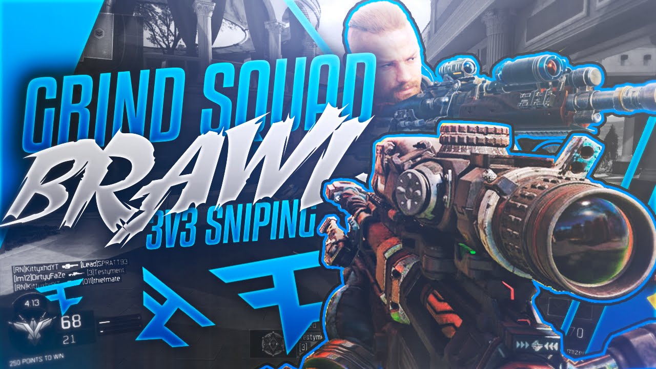 GRIND SQUAD BRAWL! (3v3 Sniping)