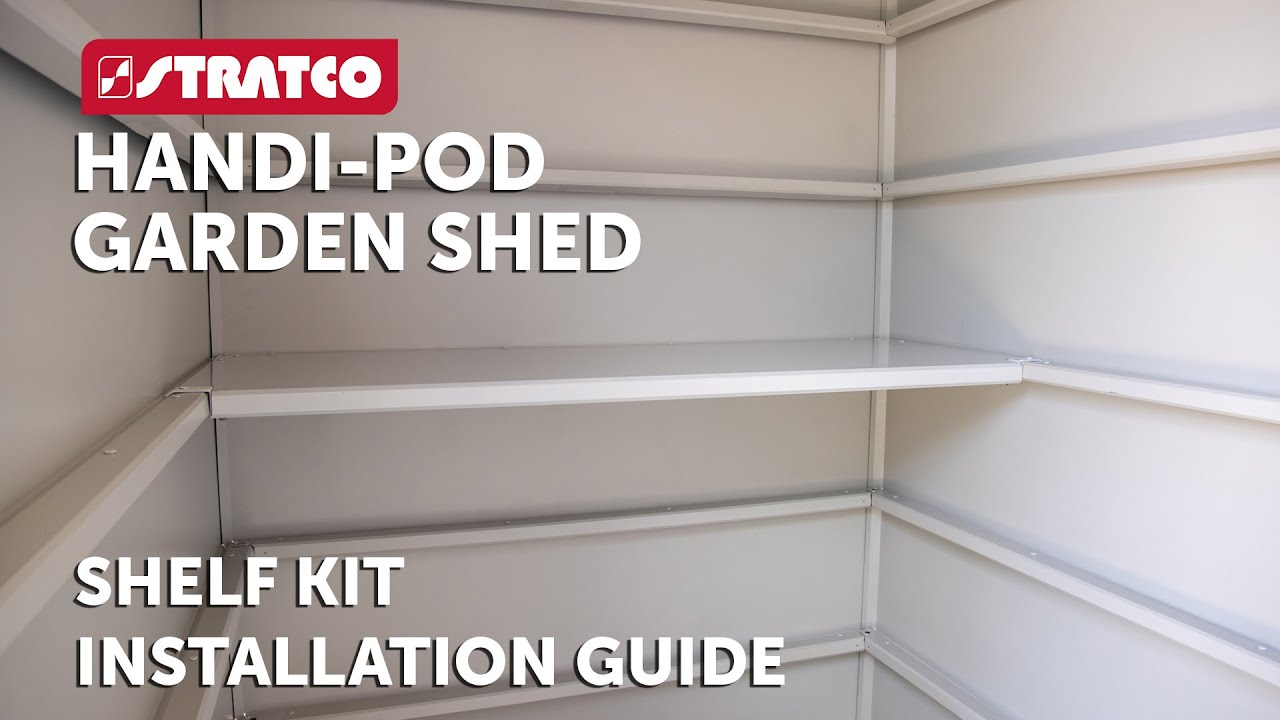 Stratco | How To Assemble the Handi Pod Accessories   Shelf Kit 2025