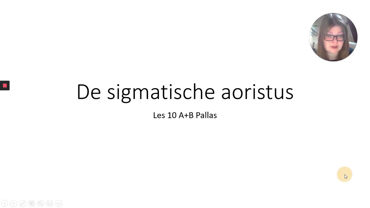De sigmatische aoristus
