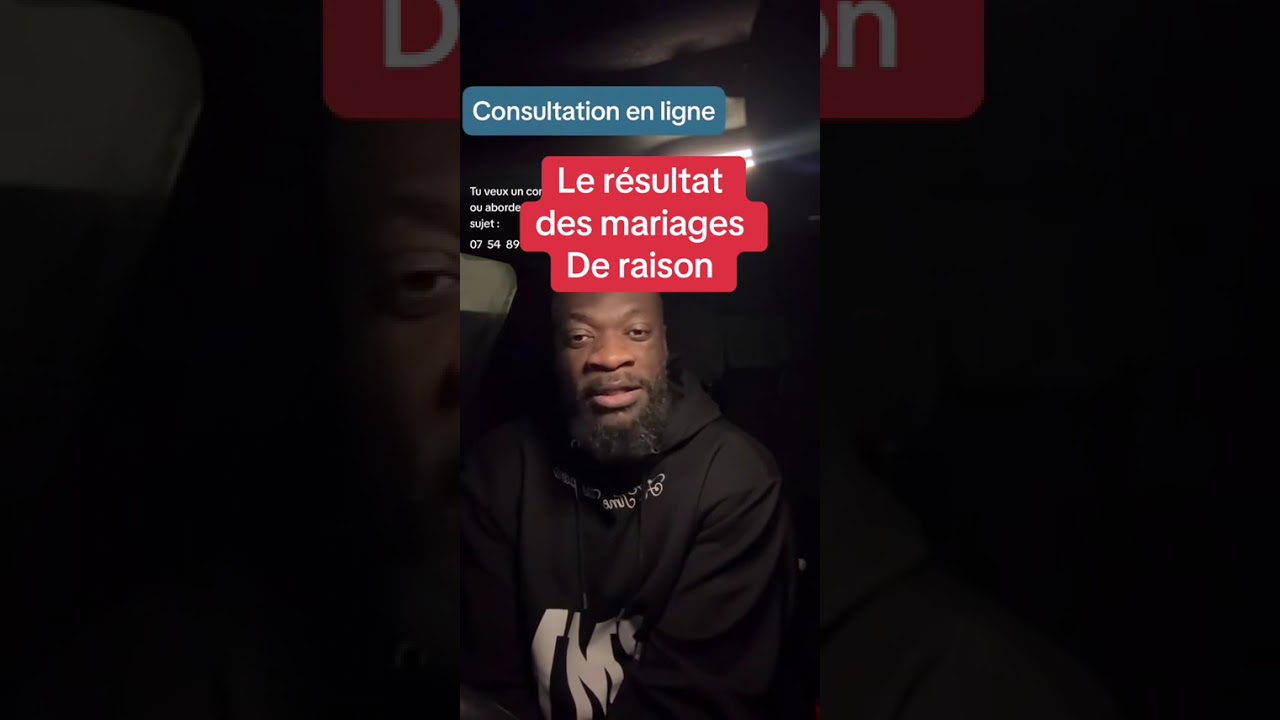Les mariages de raison