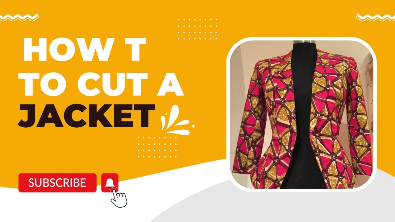 How To Cut Jacket (free hand method)