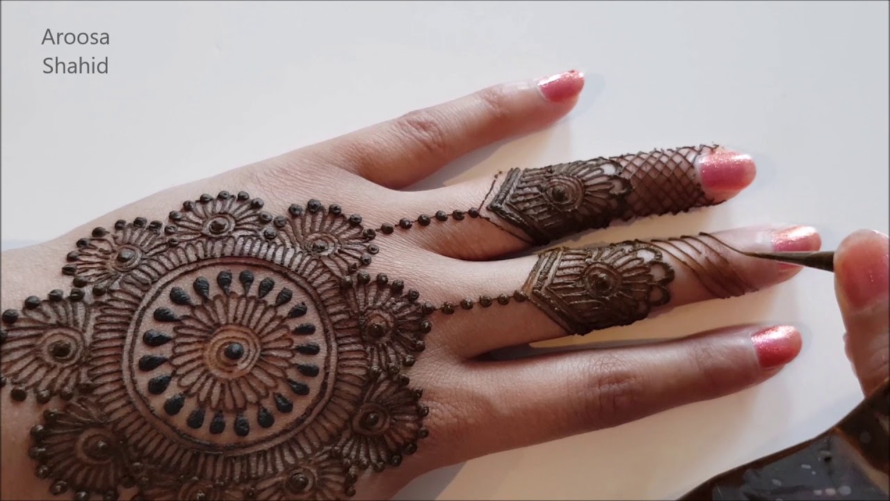 Classic Henna Mandala Design