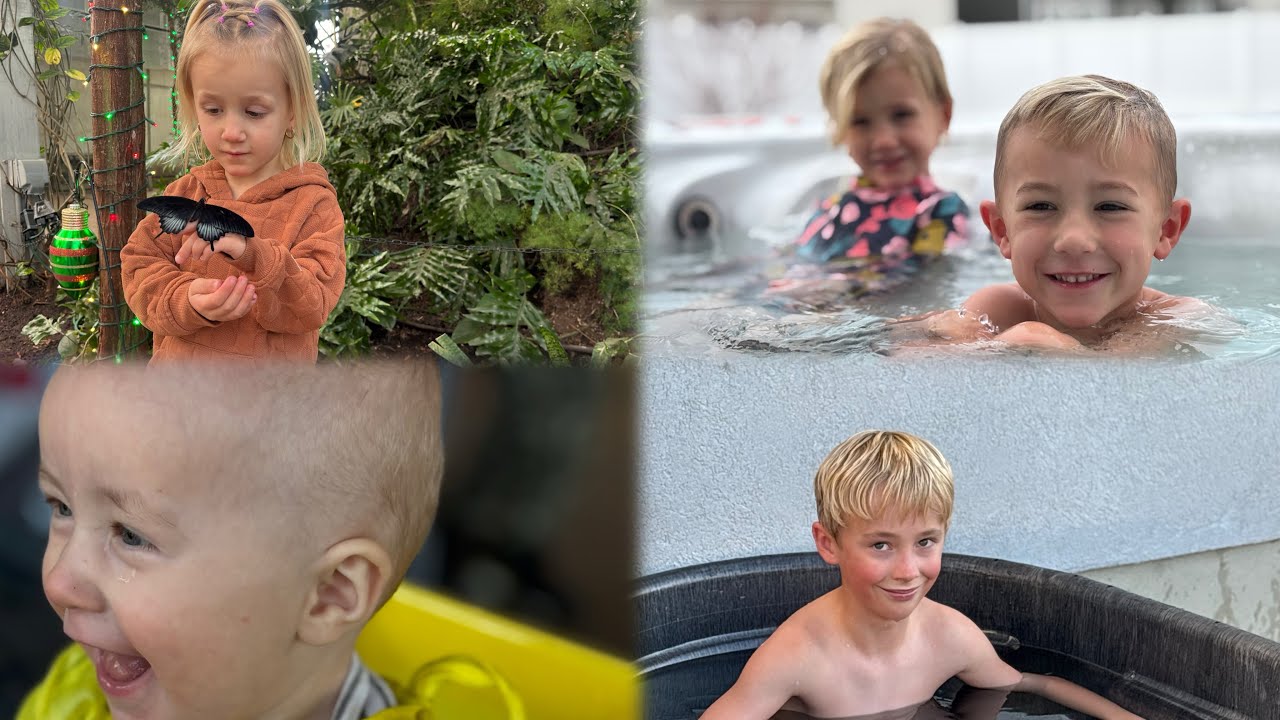 December 2025 (hot tub, Thanksgiving Point, New Years Lunch) 