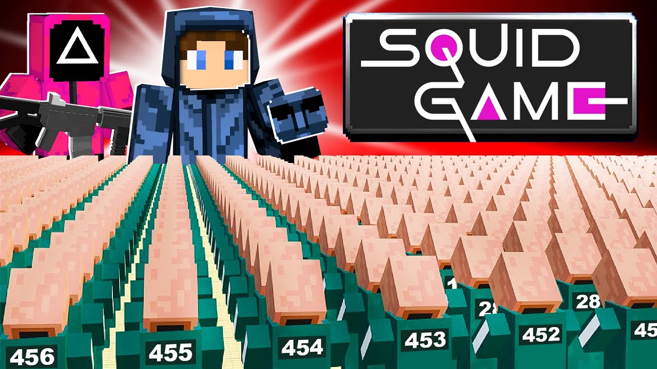 MINECRAFT, ale to SQUID GAME!