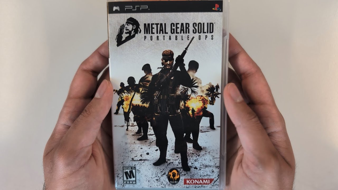 Metal Gear Solid: Portable Ops PSP ASMR