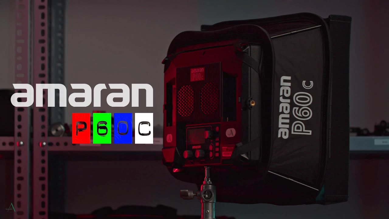 Amaran P60c - LED bảng RGB nhỏ gọn đến từ Aputure | A Equipment