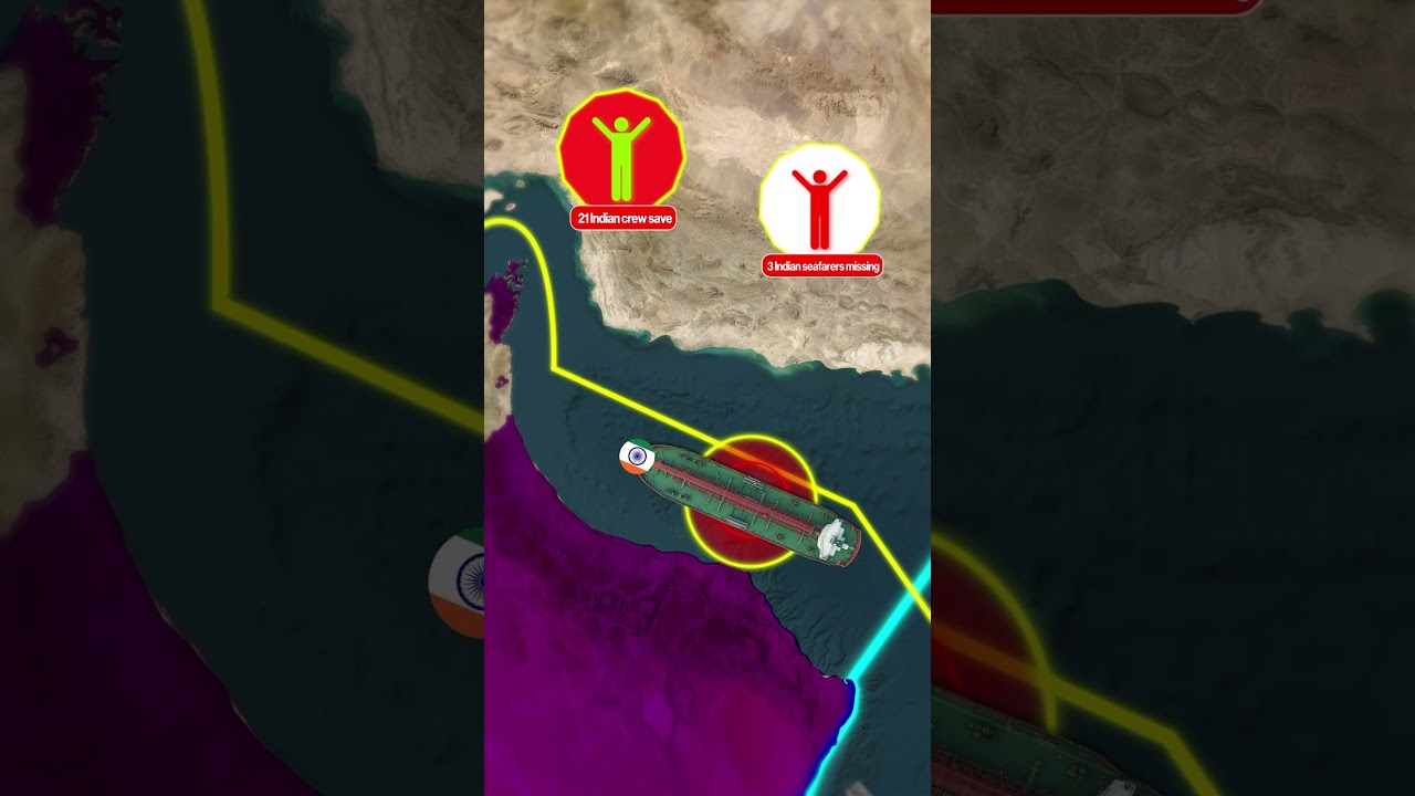 Arabian Sea Tanker Attack: 3 Indians Missing | Oman Incident Explained