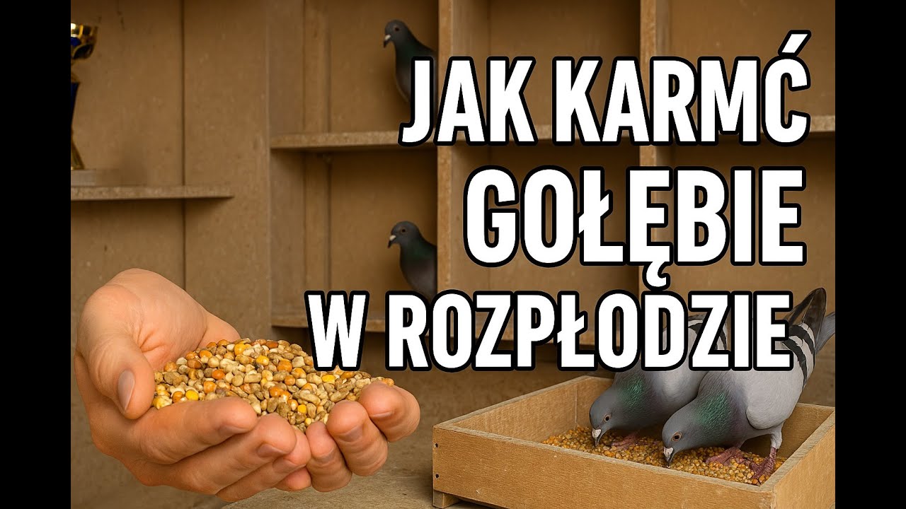 Zbigniew Kukułka TV - Jak Ja Karmie gołębie w rozpłodzie, kilka cennych wskazówek