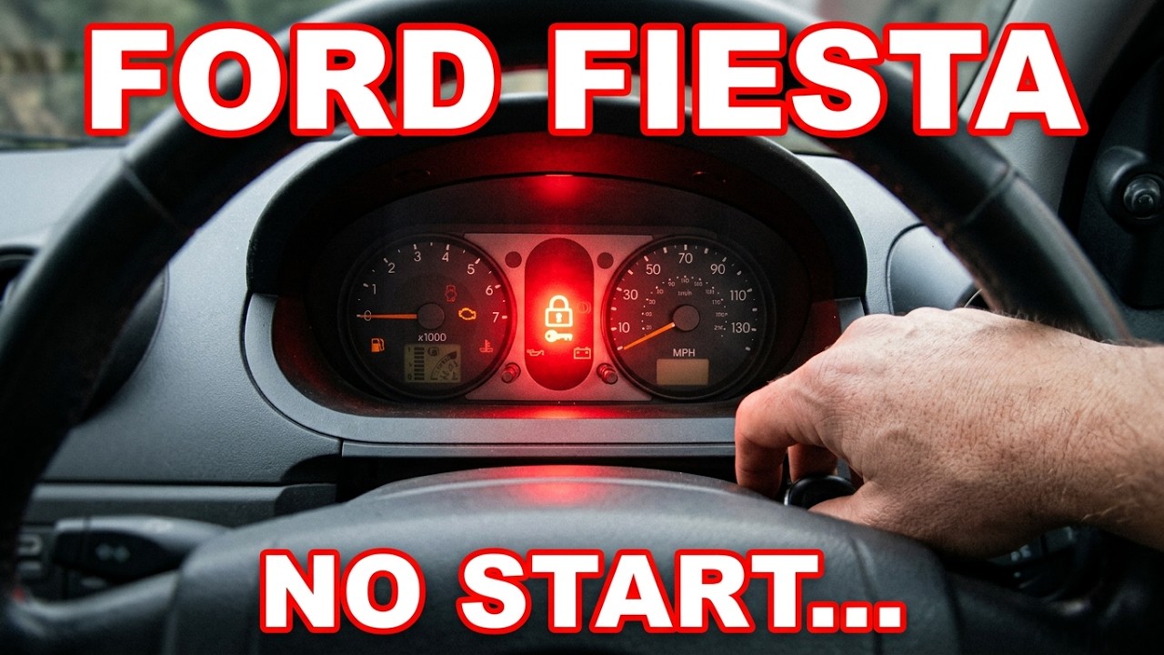 Ford Fiesta 2003 repair. Not starting and Immobiliser light flashing.