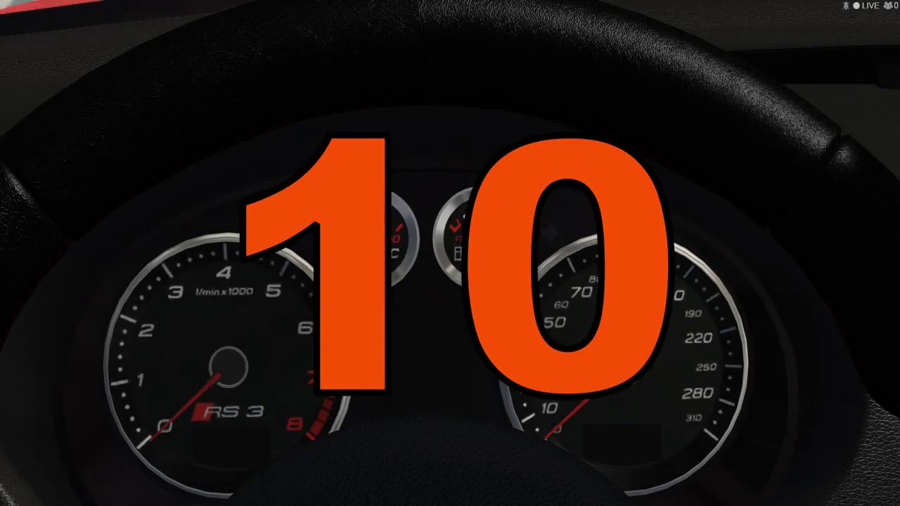 Top 10 accelerations 0-100 // in BeamNG.Drive // Lupax