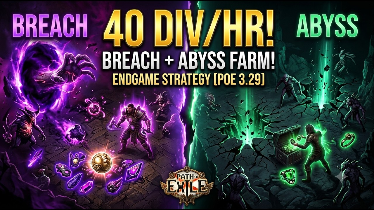 [POE 3.29 - Allflame] Breach + Abyss together? Of the the Easiest Way to Print Divs in this league?