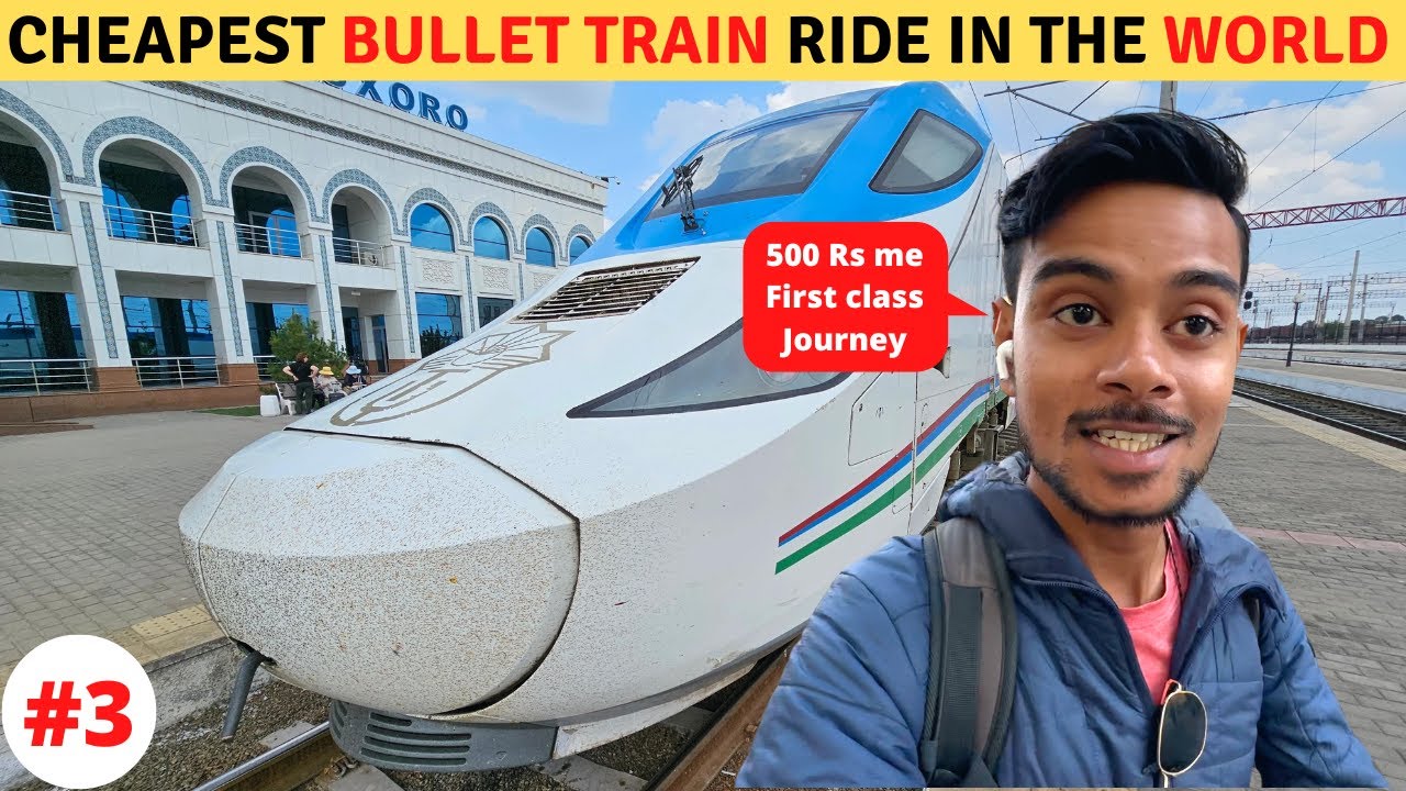 Cheapest FIRST CLASS Bullet Train of the WORLD