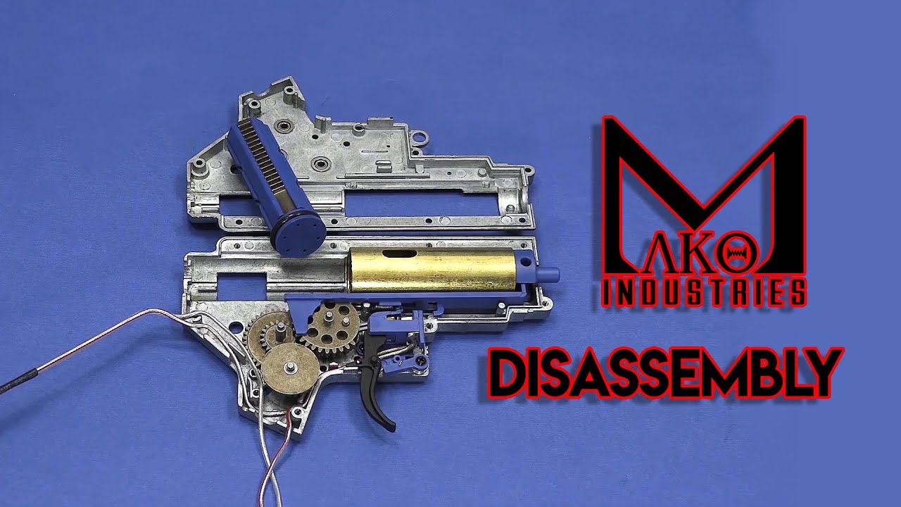 REVIEW | MAKO INDUSTRIES 416 Type DISASSEMBLY | Raven Airsoft | Airsoft Italia
