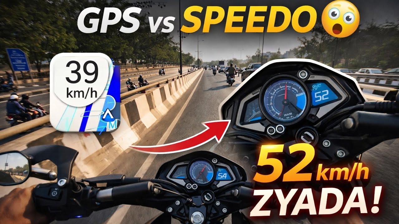 GPS vs Speedometer Test | Pulsar NS200 Mein Kitna Error Hai?