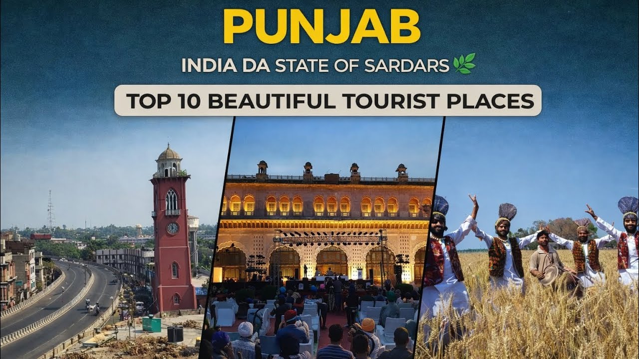 Punjab – Fields, Forts & Vibrant Culture  | Top Tourist Places in Punjab | Travel Guide
