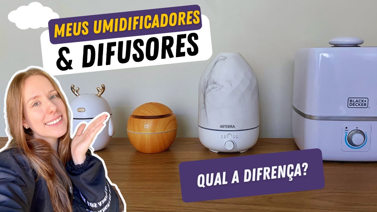 UMIDIFICADOR OU DIFUSOR DE ÓLEOS ESSENCIAIS?