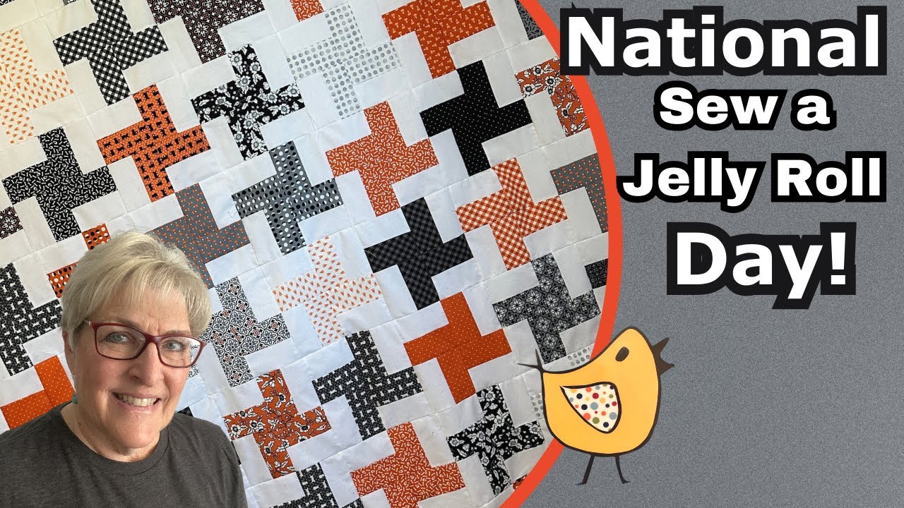 This Is The Perfect Jelly Roll Pattern ~ International Sew A Jelly Roll Day