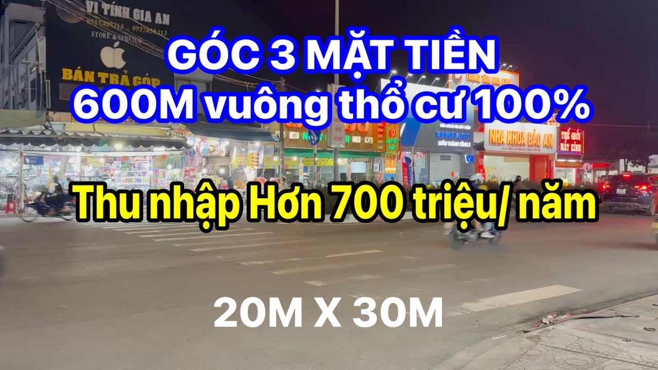 CẦN BÁN GẤP GIÁ ĐẦU TƯ CÓ NGUỒN TIỀN THU NHẬP | THANH KHOẢN CAO 600M THỔ CƯ