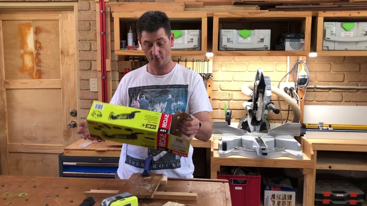 Ryobi Multitool unboxing and test