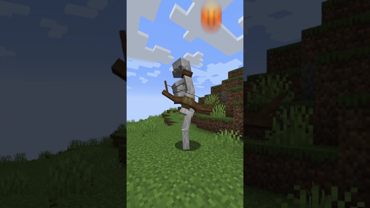 Minecraft Wellerman Edit: Minecraft Skeleton... #shorts #skeleton #mutant #witherskeleton