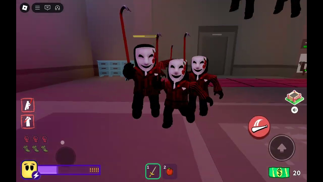 Roblox Break In 2 Solo Evil Ending Hardcore Attempt #2 I Manage to defeat all 50 bad guys!!!